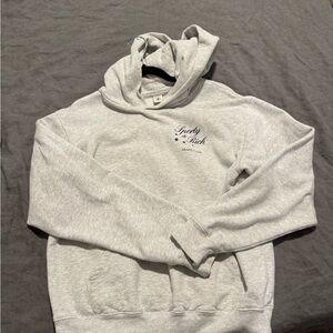 Sporty & Rich Light Gray Hoodie